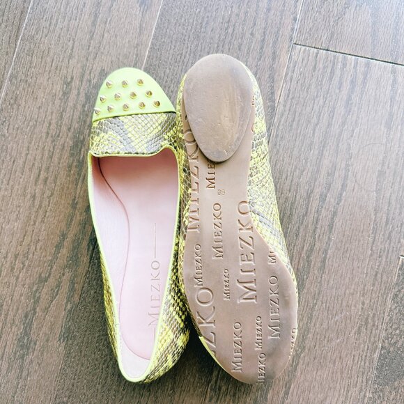 Miezko Studded Loafers - Size 38 - Picture 3 of 3